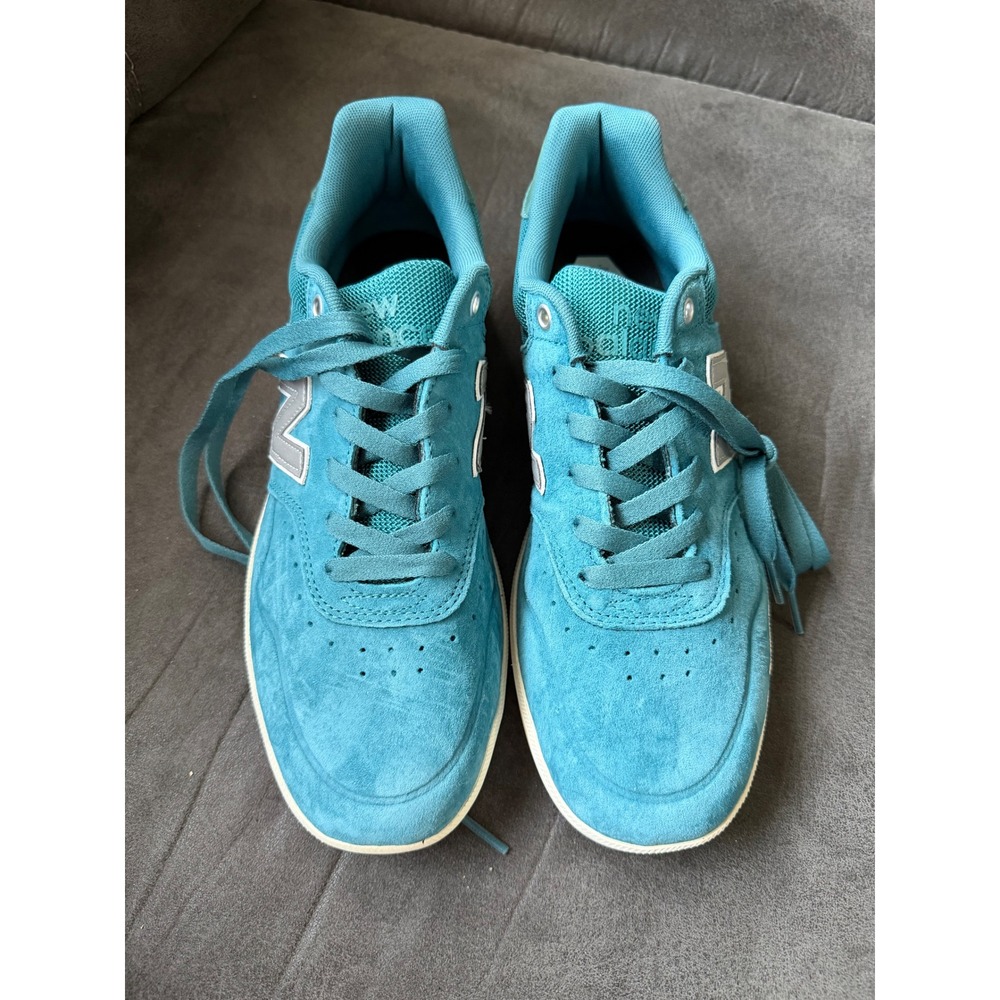 New Balance Numeric 288 Teal Blue Suede Skate Shoes NM288YLW Mens‎ 10.5